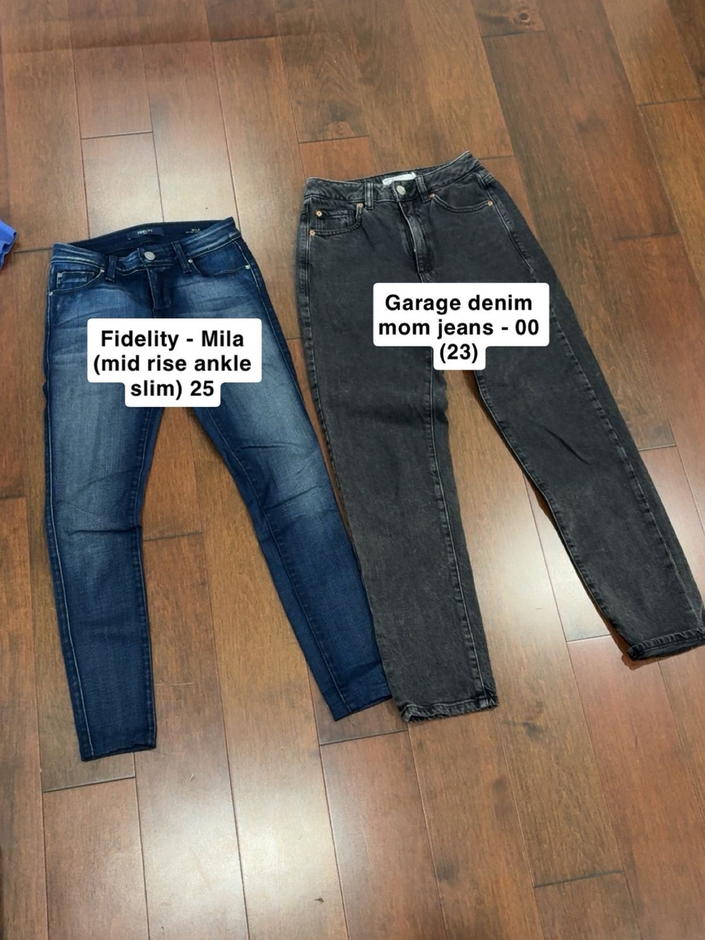 Bundle of 4 jeans